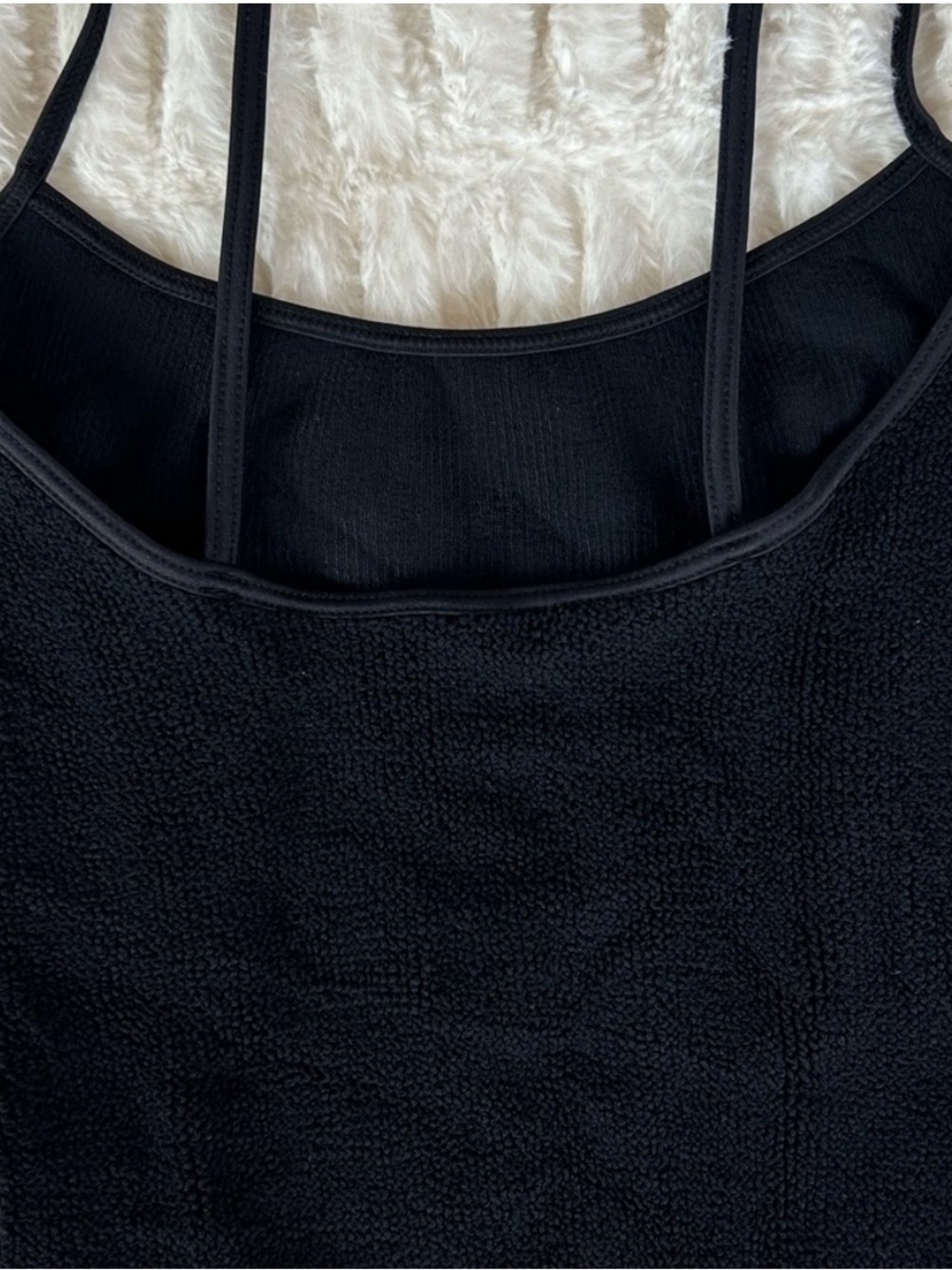Hunza G Pamela One Piece in Black - Picture 9 of 10